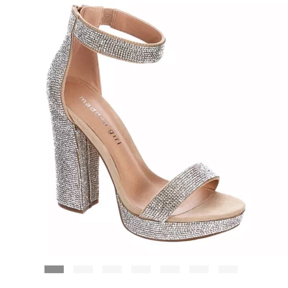 Madden Girl Siren blush platform sandal size 6.5